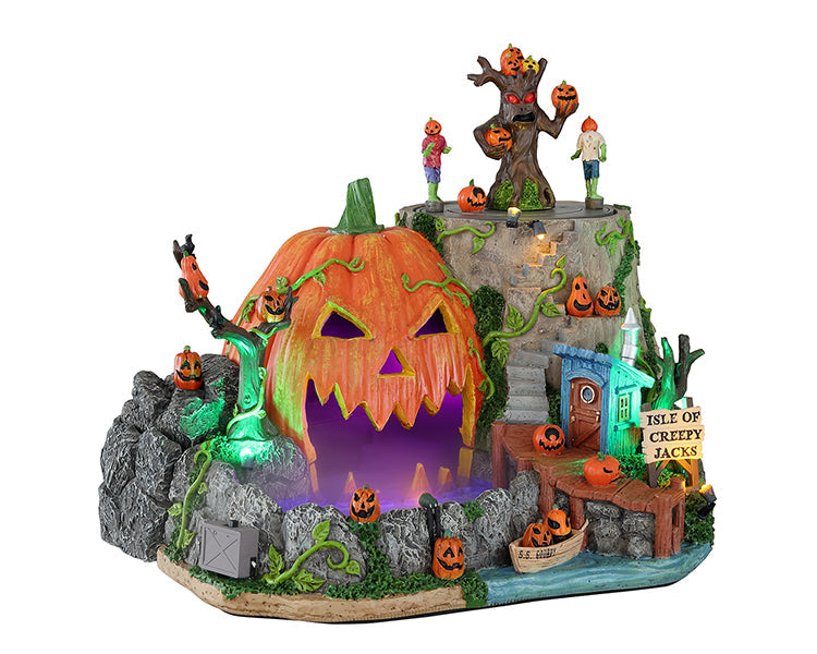 LEMAX Isle of Creepy Jacks, with 4.5V Adaptor #14824
